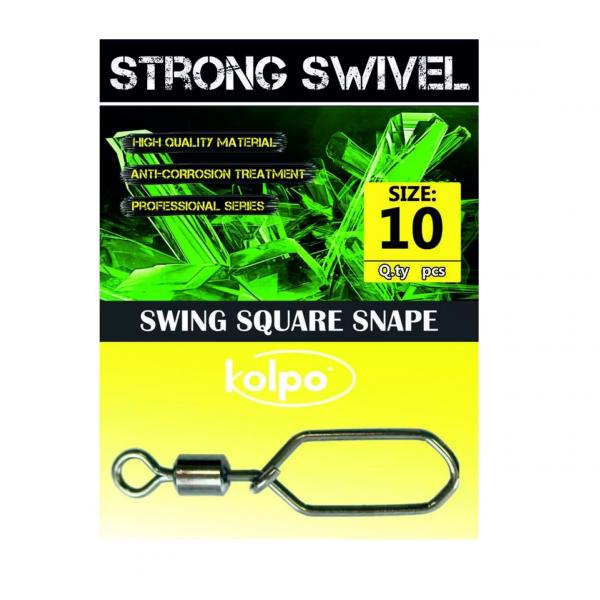 KOLPO FORGÓKAPOCS SQUARE 10DB 6/20KG