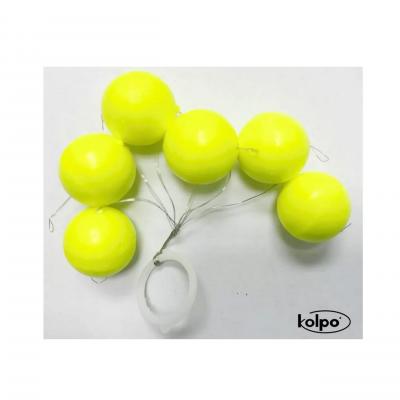 KOLPO K-FLOAT COMP. LEBEGTETŐ YELLOW / 5-s méret / 6db/csomag