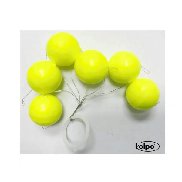 KOLPO K-FLOAT COMP. LEBEGTETŐ YELLOW / 5-s méret / 6db/csomag