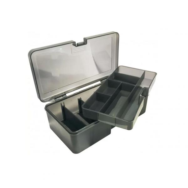 KOLPO DOBOZ FEKETE 21X12XH7cm