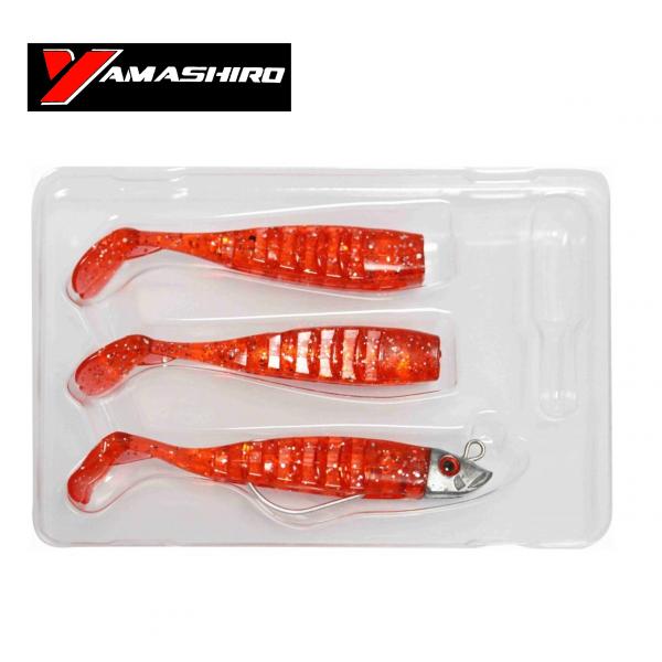 YAMASHIRO GADIDA GUMIHALHAL SZETT 8G/8CM 3db test+1db fej