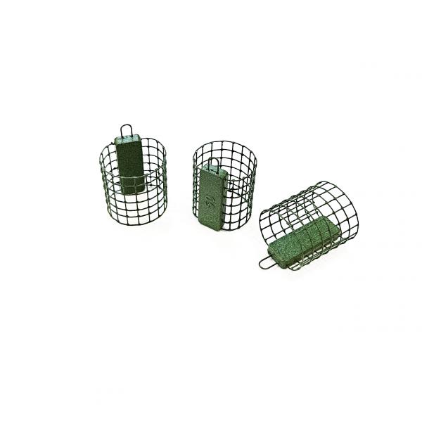  FEEDER ETETŐKOSÁR HENGER SZINTER-ZÖLD 60G 10db/csomag !darabár!