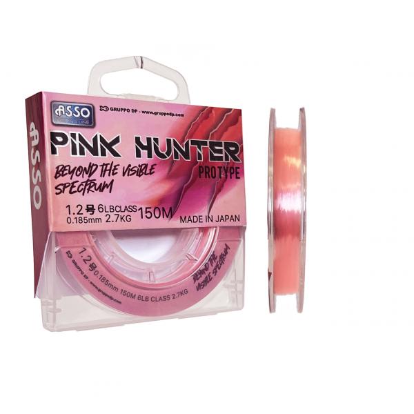 ASSO PINK HUNTER FLUOROCARBON BEVONATTAL 0,26mm 150m 5,5kg