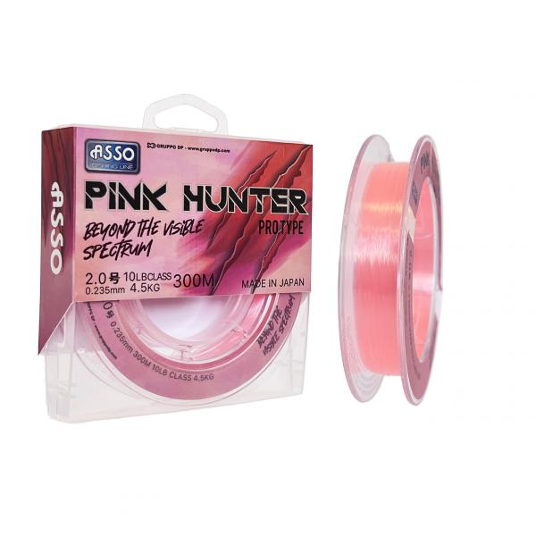 ASSO PINK HUNTER FLUOROCARBON BEVONATTAL 0,235mm 300m 4,5kg