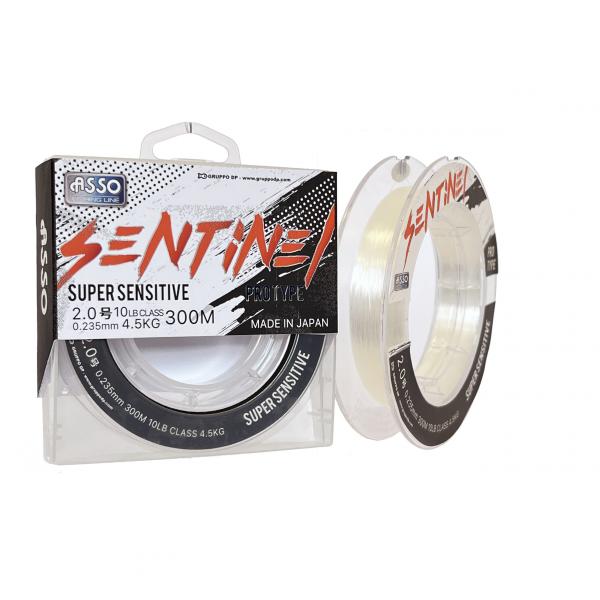 ASSO SENTINEL FLUOROCARBON BEVONATTAL 0,26mm 300m 5,4kg