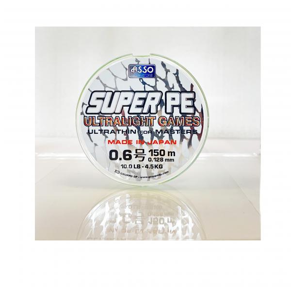 ASSO SP UL GAMES PE 4X STD 0,074 3LBS 150M