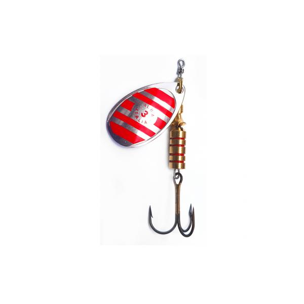 ILBA TONDO ZEBRA SILVER/RED  3 7GR