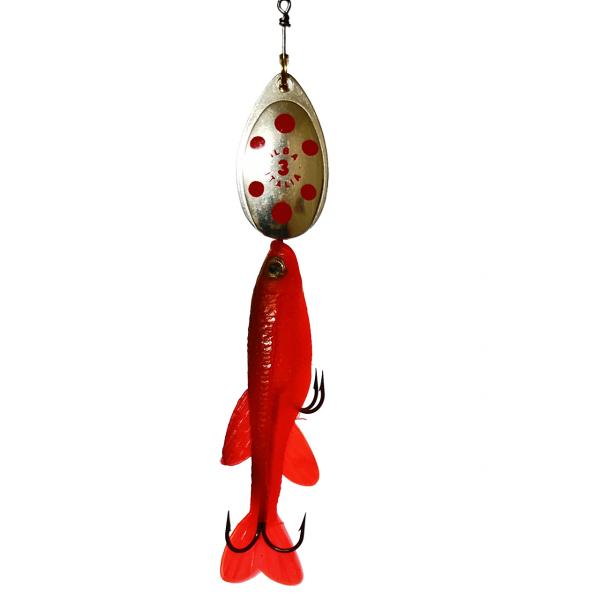 ILBA TONDO MINNOW RED SILVER/RED 3 10GR 11cm