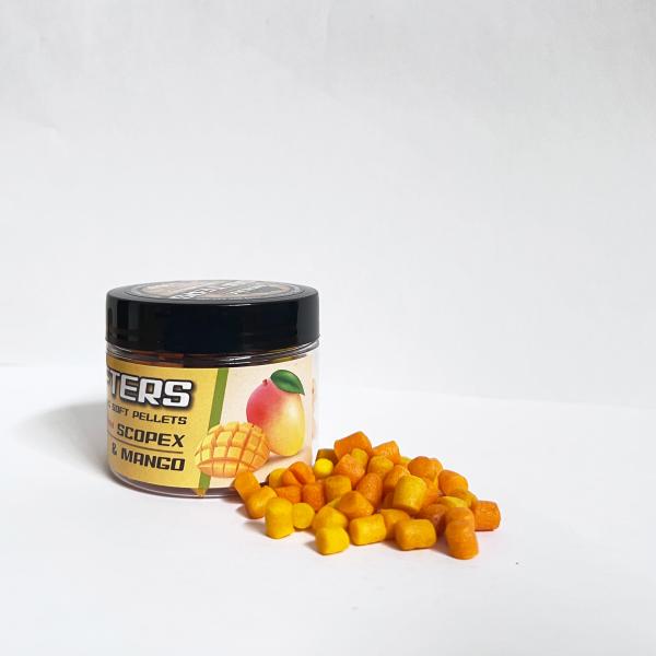 MADIX LÁGY LEBEGŐ PELLET DUMBELLS 8X10MM 30GR SCOPEX+MANGO