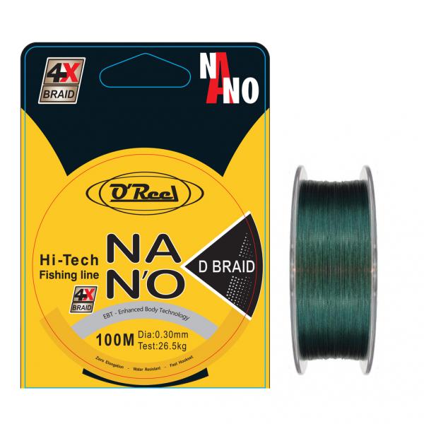 OREEL NANO D BRAID 100M 0,28mm 24kg