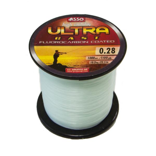 ASSO ULTRA CAST 1000M 0,22 FLUOROCARBON FEHÉR