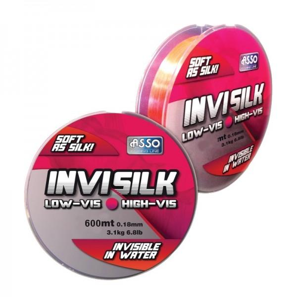 ASSO INVISILK 600M 0,26mm 9,6kg